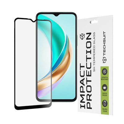 Стъклен протектор за Honor X6b Full Cover 111D TechSuit