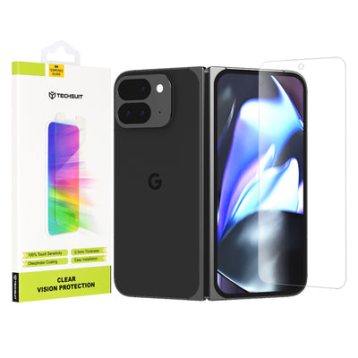 Стъклен протектор за Google Pixel 9 Pro Fold Clear Vision Glass TechSuit