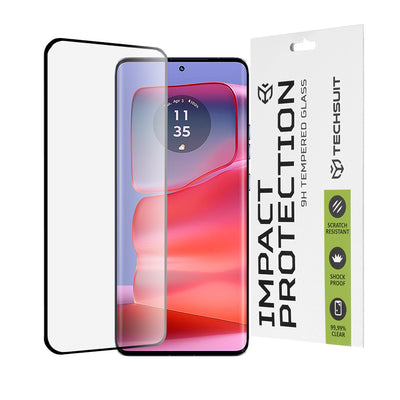 Стъклен протектор за Motorola Edge 50 Pro Full Cover 111D TechSuit&nbsp;