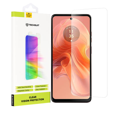 Стъклен протектор за Motorola Moto G24/G24 Power/G04/E14 Clear Vision Glass TechSuit