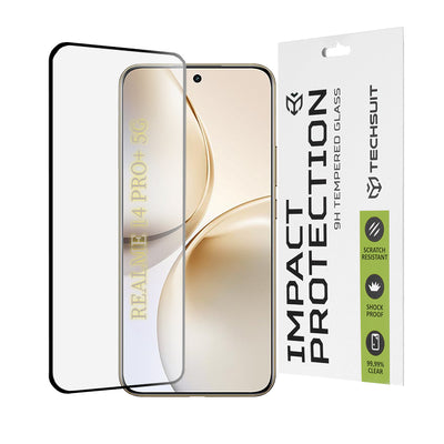 Стъклен протектор за Realme 14 Pro+ Full Cover 111D TechSuit