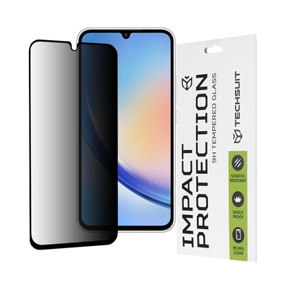 Стъклен протектор за Samsung Galaxy A34 111D Privacy Full Glue Techsuit