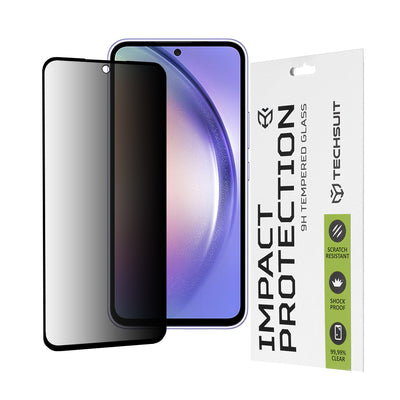 Стъклен протектор за Samsung Galaxy A54 111D Privacy Full Glue Techsuit