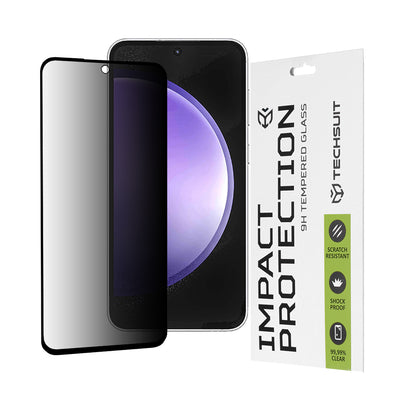 Стъклен протектор за Samsung Galaxy S23 FE 111D Privacy Full Glue Techsuit