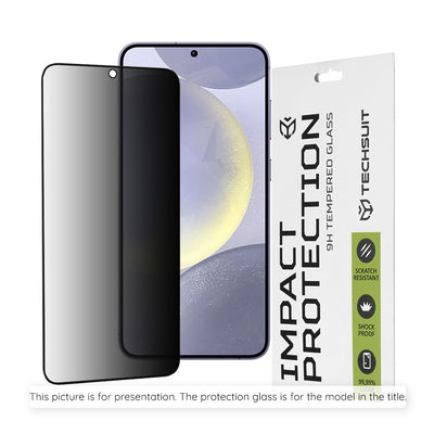Стъклен протектор за Samsung Galaxy S25 Edge 111D Privacy Full Glue Techsuit