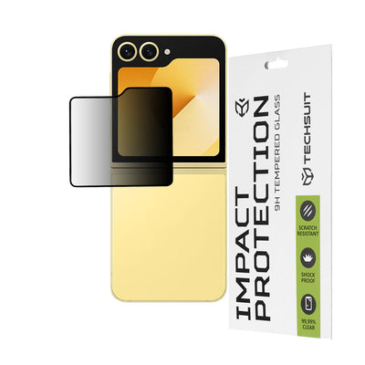 Стъклен протектор за Samsung Galaxy Z Flip 6 111D Privacy Full Glue Techsuit