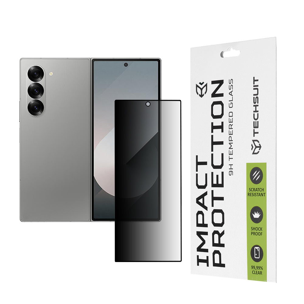 Стъклен протектор за Samsung Galaxy Z Fold 6 111D Privacy Full Glue Techsuit