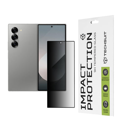 Стъклен протектор за Samsung Galaxy Z Fold 6 111D Privacy Full Glue Techsuit