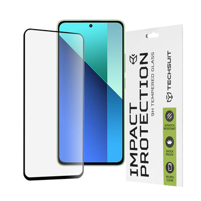 Стъклен протектор за Xiaomi Redmi Note 13 4G Full Cover 111D TechSuit