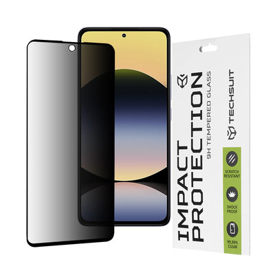 Стъклен протектор за Xiaomi Redmi Note 14 4G 111D Privacy Full Glue Techsuit